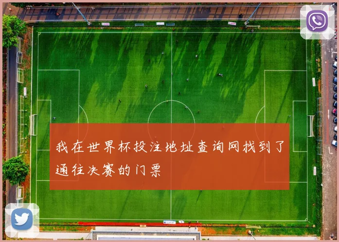 我在世界杯投注地址查询网找到了通往决赛的门票